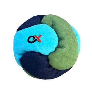 Oxva Industries New Best Quality Custom Lightweight Eco-Friendly Hacky Sack Footbag Ball with High Air Retention <b>Bean</b> <b>Bag</b> Soft - Product Image 2