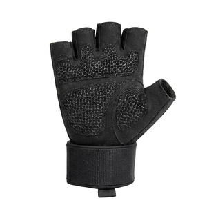 Premium Spandex Weightlifting <b>Gloves</b> Unisex Half Finger Gym <b>Training</b> <b>Gloves</b> Padded Palm Wrist Support Custom Logo - Product Image 5