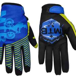 Guantes de Motocross Personalizados de Cuero para Motocross, MTB, BMX, Downhill, ATV, Antideslizantes, Resistentes al Viento, Diseño de Dedos Completos - Product Image 6