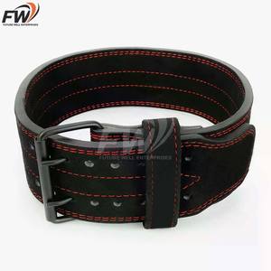 เข็มขัดยกน้ำหนักหนังพรีเมียม สำหรับฝึกซ้อมเพาเวอร์ลิฟติ้ง หัวเข็มขัดแบบสี่เหลี่ยมนุ่ม รองรับหลัง ป้องกันอย่างมืออาชีพ เพื่อการออกกำลังกาย - Product Image 6