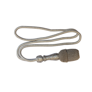 Handmade Custom Comfortable Ceremonial Sword Knots | <b>Braided</b> Ribbon & Bullion Wire Uniform <b>Accessories</b> - Product Image 6