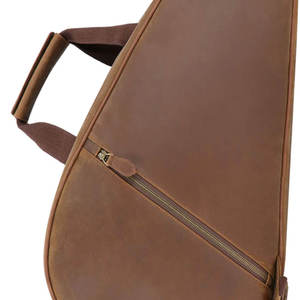 Sac de Rangement Rétro en Cuir pour Raquettes de Tennis, Sac de Voyage Polyvalent et Durable à Compartiments Multiples pour Équipement Sportif - Product Image 4