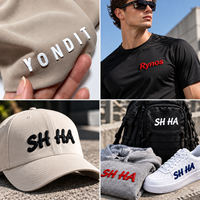 Étiquette thermocollante 3D personnalisée en TPU avec logo en relief pour vêtements, vêtements de sport, t-shirts, sacs