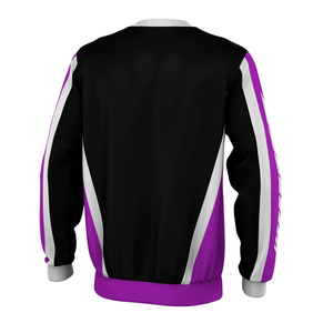 Sweat-shirt à col rond pour homme, impression personnalisée par sublimation, motif uni, respirant, tricoté, sweat-shirt d'hiver - Product Image 6