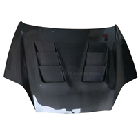 Vente en gros Hyundai Genesis Coupé Capot 03 ~ 06 Nouveau capot ST perforé en fibre de carbone avec clips inclus