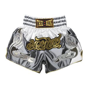 Custom Made Unisex Muay Thai <b>Shorts</b> OEM Sublimation Private Label Martial Arts Satin Finish Wholesale Factory OEM Wholesale Made - Product Image 5
