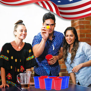 แก้วเย็นแบบใช้แล้วทิ้ง รีไซเคิลได้ ทนทาน ย่อยสลายได้ ปลอดสาร BPA ปลอดสาร PFAS เป็นมิตรกับสิ่งแวดล้อม ผลิตจาก PET/PLA บรรจุ 50 ใบ ป้องกันการรั่วซึม เหมาะสำหรับงานปาร์ตี้ - Product Image 4