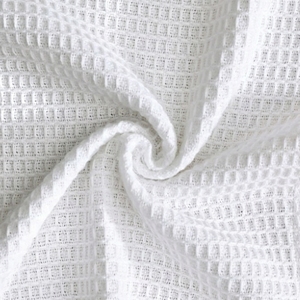 White Waffle Weave Table <b>Runner</b> and Placemat Set <b>Washable</b> Fabric Nordic Dining Decor - Product Image 4