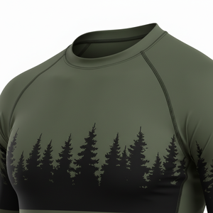 <b>men</b> compression shirt long sleeves fitted gym workout running <b>stretch</b> quick dry athletic tank top wear - Product Image 4