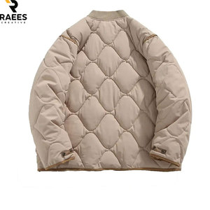 Maximum Comfort Oversized <b>Puffer</b> Bubble <b>Jacket</b> Loose Fit Bulk <b>Cropped</b> Velvet Bubble <b>Jacket</b> Soft Touch Casual Streetwear - Product Image 2