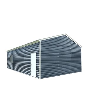 Garage in Metallo 20FT X 30FT, Altezza 9FT, Doppie Porte Frontali, Tetto a Falda 13FT, 600 Sq Ft, TMG MS2030 - Casetta Attrezzi/Capanno Deposito/Appartamento - Product Image 5