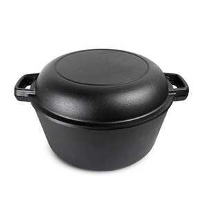 Olla Holandesa Esmaltada de Alta Resistencia con Diseño de Hierro Fundido, Superficie Lisa No Reactiva y Tapa Hermética - Product Image 3