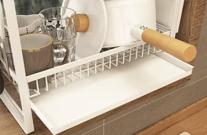 2 Tier Metal <b>Spice</b> <b>Rack</b> Organizer Countertop Kitchen Seasoning Storage Shelf <b>Spice</b> <b>Jar</b> Holder Space Saving - Product Image 2