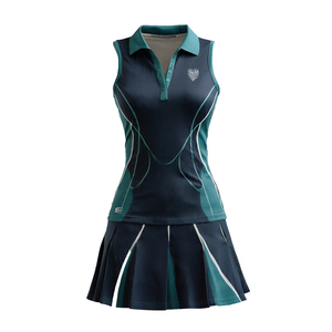 Custom Sublimated Netball Dresses Uniform With <b>Bib</b> Full Sublimation Netball Jersey Team Sleeveless Jersey <b>Bib</b> Tops - Product Image 6
