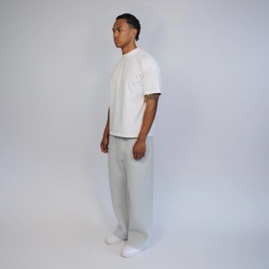 เสื้อยืดโอเวอร์ไซส์เนื้อหนักพรีเมียม 320 GSM ผ้าฝ้าย สตรีทแวร์ แบบเรียบ - Product Image 4