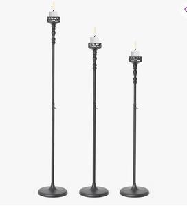 Support de bougie sur pied réglable, décoratif et haut, pour cheminée et salon, à prix avantageux - Product Image 3