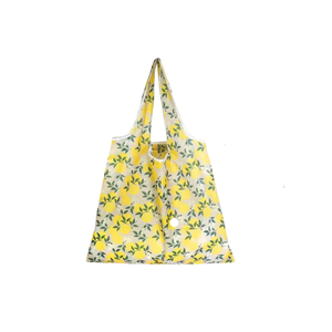 Sac fourre-tout en toile de coton imprimé personnalisé pour dames Shopping portable et réutilisable avec doublure en polyester Logo personnalisé - Product Image 4