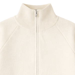 Knitted <b>Zip</b> <b>Up</b> Sweater Neutral High Neck Full <b>Zip</b> <b>Cardigan</b> Soft Warm Knit Long Sleeve Casual Streetwear Top - Product Image 5