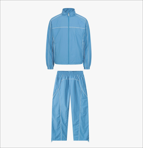 Conjunto Deportivo de Dos Piezas Personalizado Unisex, Cortavientos de Invierno, Transpirable, Ligero, con Logotipo Reflectante - Product Image 1