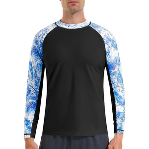 Camiseta Deportiva Casual de Manga Larga para Hombre, Cuello Redondo, Secado Rápido, Estampado por Sublimación, Manga Raglán - Product Image 4