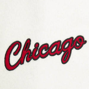 Blouson Bomber Varsity Style Collège Vintage OEM de Haute Qualité avec Détails Contrastants et Broderie en Cuir et Laine - Product Image 5