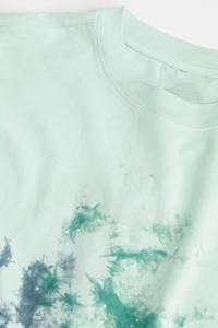 T-shirts Homme Grande Taille 100% Coton Respirant Style Streetwear Délavé à l'Acide Coupe Oversize Tie-Dye Épaules Tombantes Design Personnalisé – Meilleures Ventes - Product Image 6