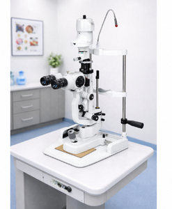 ROSLANE MEDITECH Slit Lamp Ophthalmic Equipment Eye Testing <b>Instrument</b> 2 3 5 Step Magnification Factory Direct Supply - Product Image 2