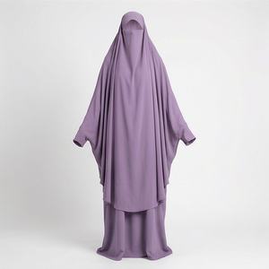 Abaya Ramadan en tissu haut de gamme, faite à la main, vente en gros, robe longue modeste islamique pour femmes musulmanes, fabrication en usine - Product Image 1