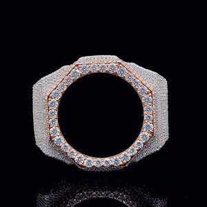 Boîtier de montre GA2100 entièrement serti de diamants Moissanite VVS couleur D, unisexe, pour hommes et femmes, accessoires de montre, bijoux Hip Hop - Product Image 2