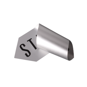 Custom Metallic Silver <b>Vinyl</b> Waterproof Heat Resistant Kiss Cut Stickers for Honey Jars Bottles White Label Party Gifts - Product Image 6