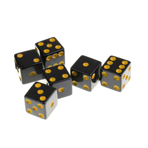 Stone Black agate D6 <b>Dice</b> Cube Natural Gemstone Crystal Stone D6 <b>Dice</b> Engraved Stone Custom <b>Dice</b> <b>Sets</b> - Product Image 4
