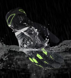 Gants de moto en cuir véritable de haute qualité pour l'hiver, gants de course noirs pour moto, gants chauds pour le sport et les activités de plein air - Product Image 5