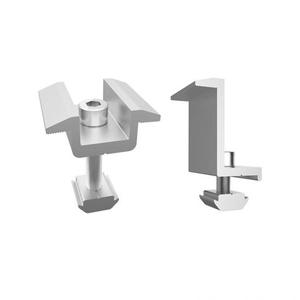 VNTECH GLOBAL - Serre-câble intermédiaire pour panneau solaire en aluminium haute résistance, réglable, avec boulon en acier inoxydable - Product Image 1