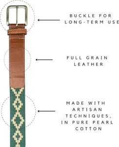 Genuine Leather Belt Custom Logo Wholesale Pin Buckle Woven Leather <b>Accessories</b> Luxury <b>Braided</b> for Men Women - Product Image 5