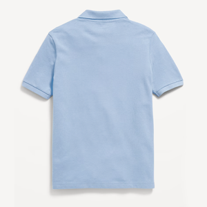 เสื้อโปโลผ้าฝ้ายสีแดงสำหรับเด็ก แบบยูนิเซ็กซ์ สกรีนโลโก้ตามสั่ง สำหรับชุดนักเรียน - Product Image 6