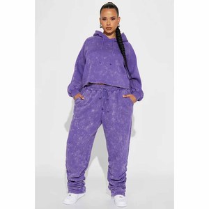 Crop hoodie <b>Women's</b> Tracksuit Street Wear New Arrival <b>Women</b> Track Suit for Adult Custom Casual 100% Cotton Made in Pakistan - Product Image 4