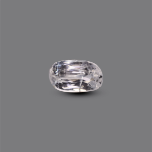 Natural White Zircon 4.85 Carat Loose Gemstone for Fine Jewelry - Product Image 1