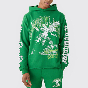 Suministro Directo de Fábrica, Chándal Deportivo Estampado para Hombre, Estilo Nuevo, de Alta Calidad, Color Personalizado, Sudadera Gráfica para Hombre - Product Image 5