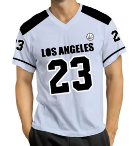 Camiseta de Manga Corta para Hombre, 100% Algodón Tejido, Cuello Redondo, Estampado Serigrafiado, Talla Grande, Estilo Urbano, Ecológica - Product Image 2