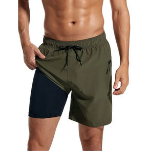 Pantalones Cortos de Playa para Hombre, Holgados, con Cintura Elástica, Personalizados, Tallas Grandes, con Cordón Ajustable, Ligeros, Venta al Por Mayor - Product Image 4