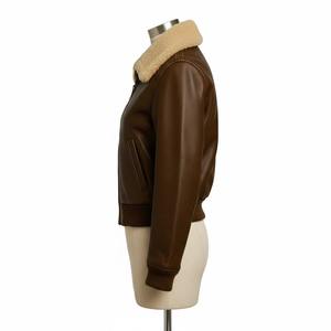 Veste en coton marron à franges personnalisée pour hommes et femmes, fabriquée à la main, modèle Trusmile Wear HBS-01, broderie 3D, style western - Product Image 3