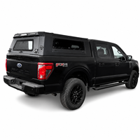Capot de camion en aluminium pour Ford F-150 avec benne de 5,5 pieds et portes d'accès latérales