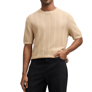 T-shirt décontracté pour homme à col rond imprimé, manches courtes, 100% coton, coupe classique - 220 grammes, séchage rapide et respirant, personnalisable - Product Image 1