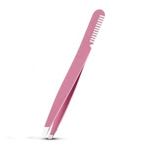 แหนบตัดขนตา Morje Surgical Precision ปลายหยัก สแตนเลส สีฟ้า ขนาด 10 มม. จับถนัดมือ - Product Image 5