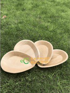 Eco2go ผู้ผลิตจากเวียดนาม จานกลมทำจากใบปาล์มอะรีกาถักด้วยมือ - ย่อยสลายได้ 100% เกรดสำหรับอาหาร ปลอดภัยสำหรับเครื่องล้างจาน ภาชนะสำหรับรับประทานอาหาร - Product Image 6