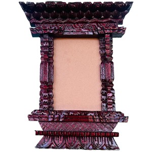 Cadre photo en bois de Sheesham sculpté à la main - Design Jali traditionnel - Vente en gros - Product Image 1
