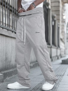 Pantalon de sport décontracté personnalisé pour homme, double taille, qualité supérieure, vêtements et accessoires de gym en gros - Product Image 3