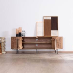 Meuble TV Vandana Silver Layerstyle en acacia Bopee 175 cm - Product Image 2