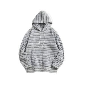 Sweat à capuche surdimensionné unisexe en polaire de haute qualité avec poche kangourou personnalisée de Noël d'hiver durable avec motif de lettres écologique - Product Image 1