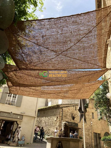 Voile d'ombrage naturelle en fibre de coco pour extérieur, auvent solaire pour jardin, patio, plage, bord de piscine, complexe hôtelier Eco2go Vietnam - Product Image 4